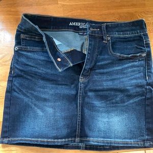 AE denim skirt